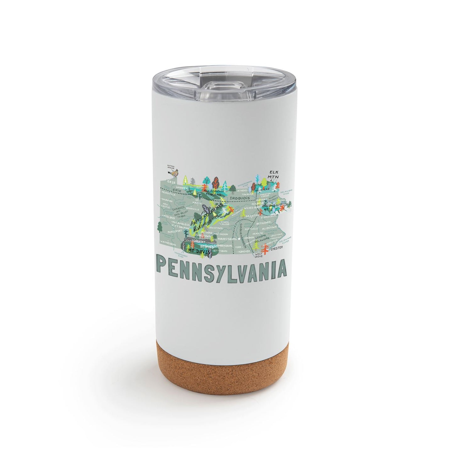 Pennsylvania State Metal Tumbler