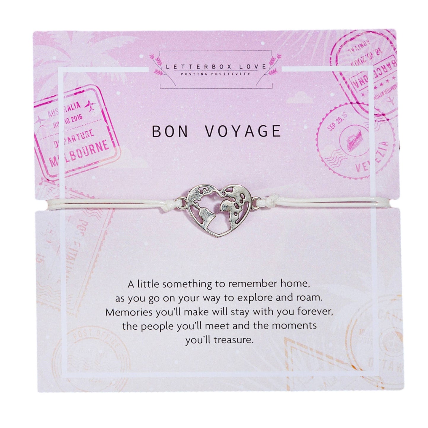 Letterbox Love Bracelet | Bon Voyage