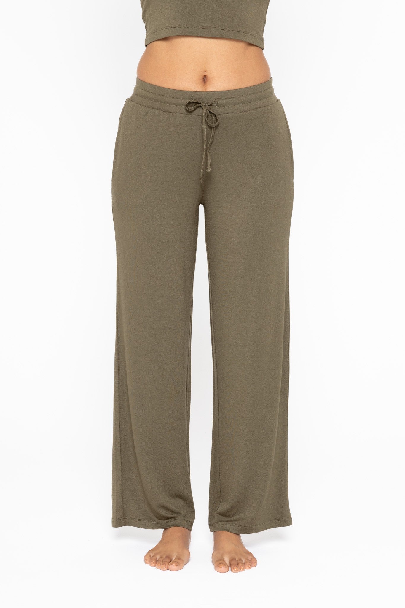 Mid-Rise Lounge Terry Pant