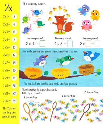 Times Tables Activity Book