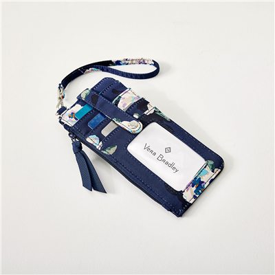 Ultimate Card Case  |  Blooms and Branches Navy
