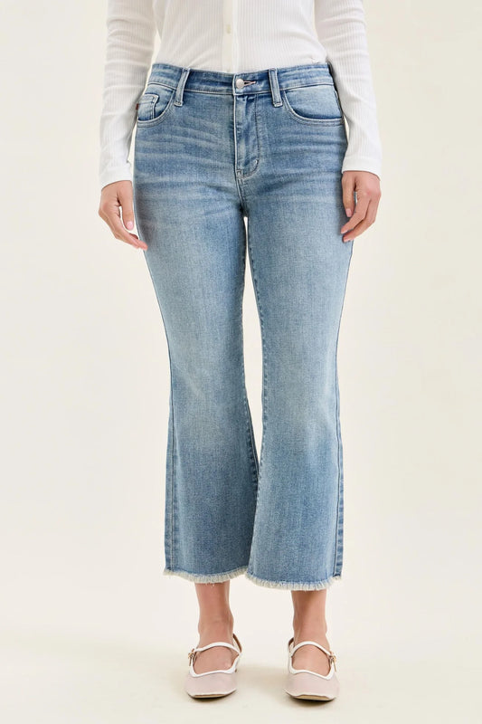 MR | Kick Flare | Frayed Hem