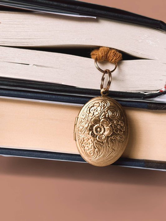 Oval Locket Bookmark