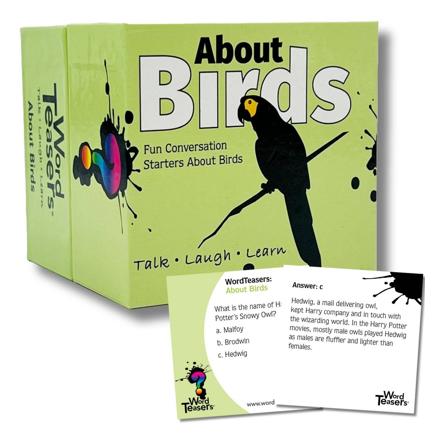 Word Teasers | About Birds