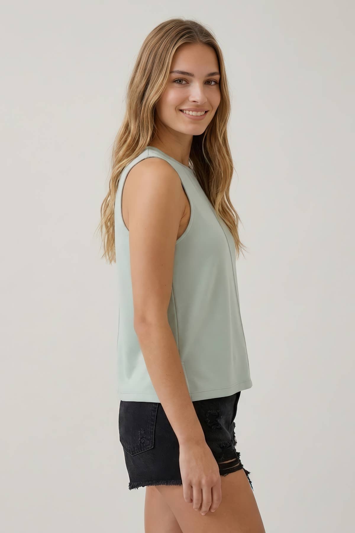 Brushed Tank Top