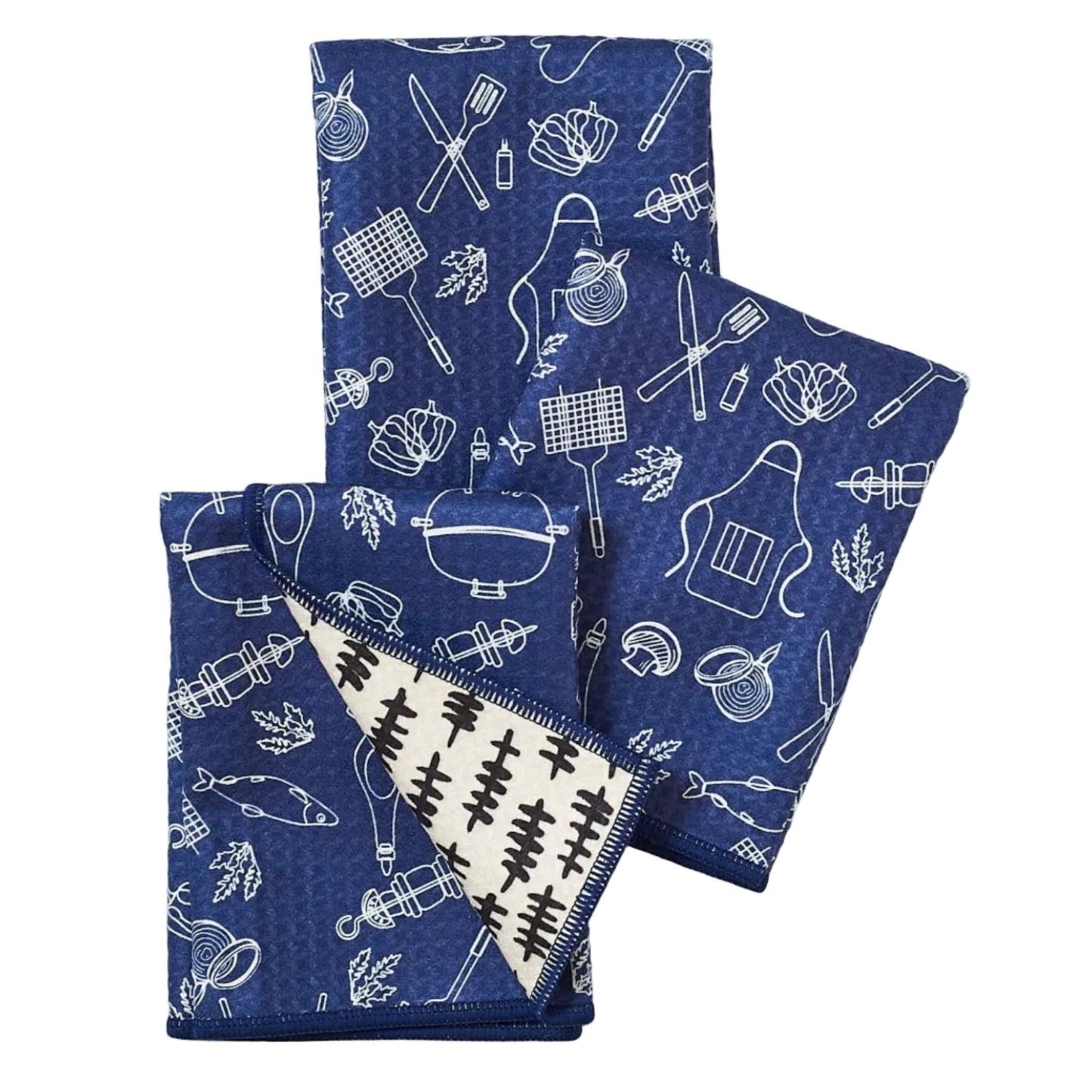 Mighty Mini Towel (Set of 3) Reversible | Dad’s Grill