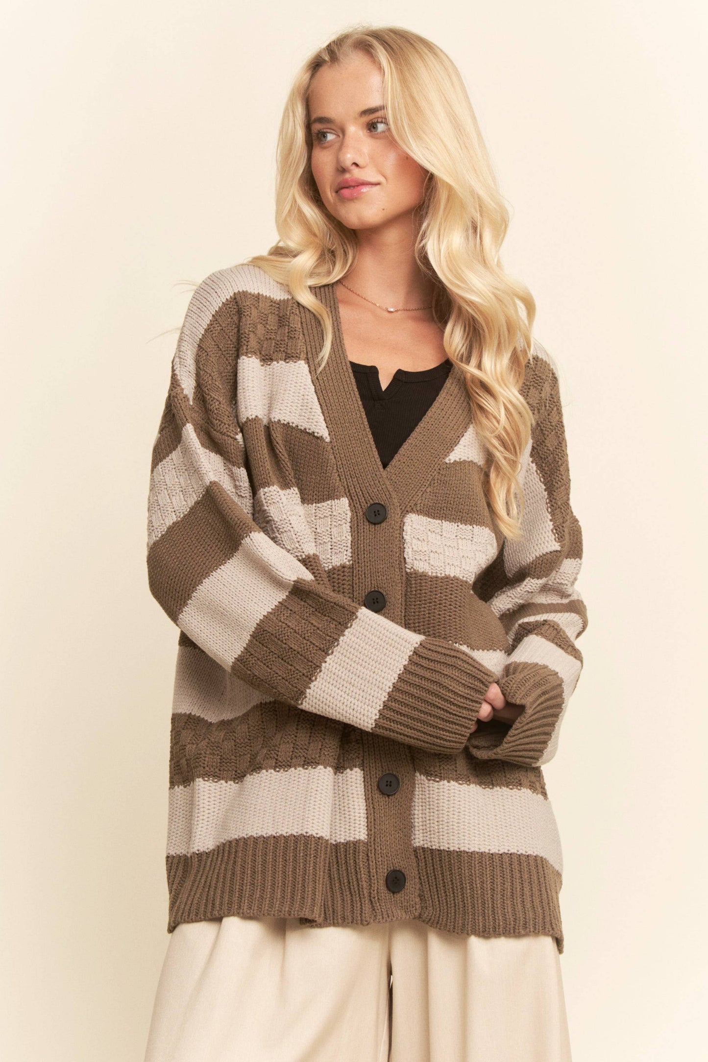 Textured Cardigan