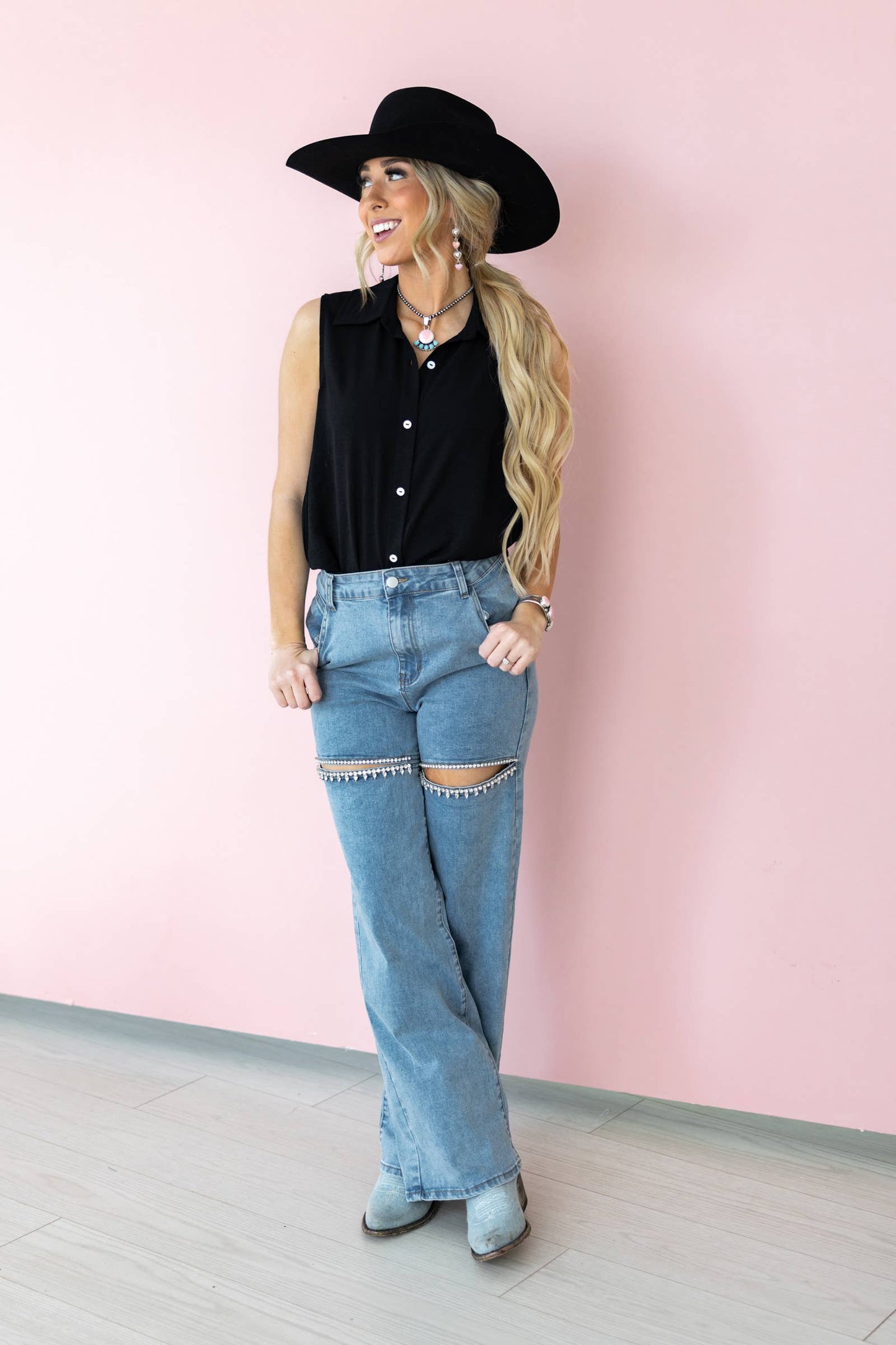 Button Down Blouse
