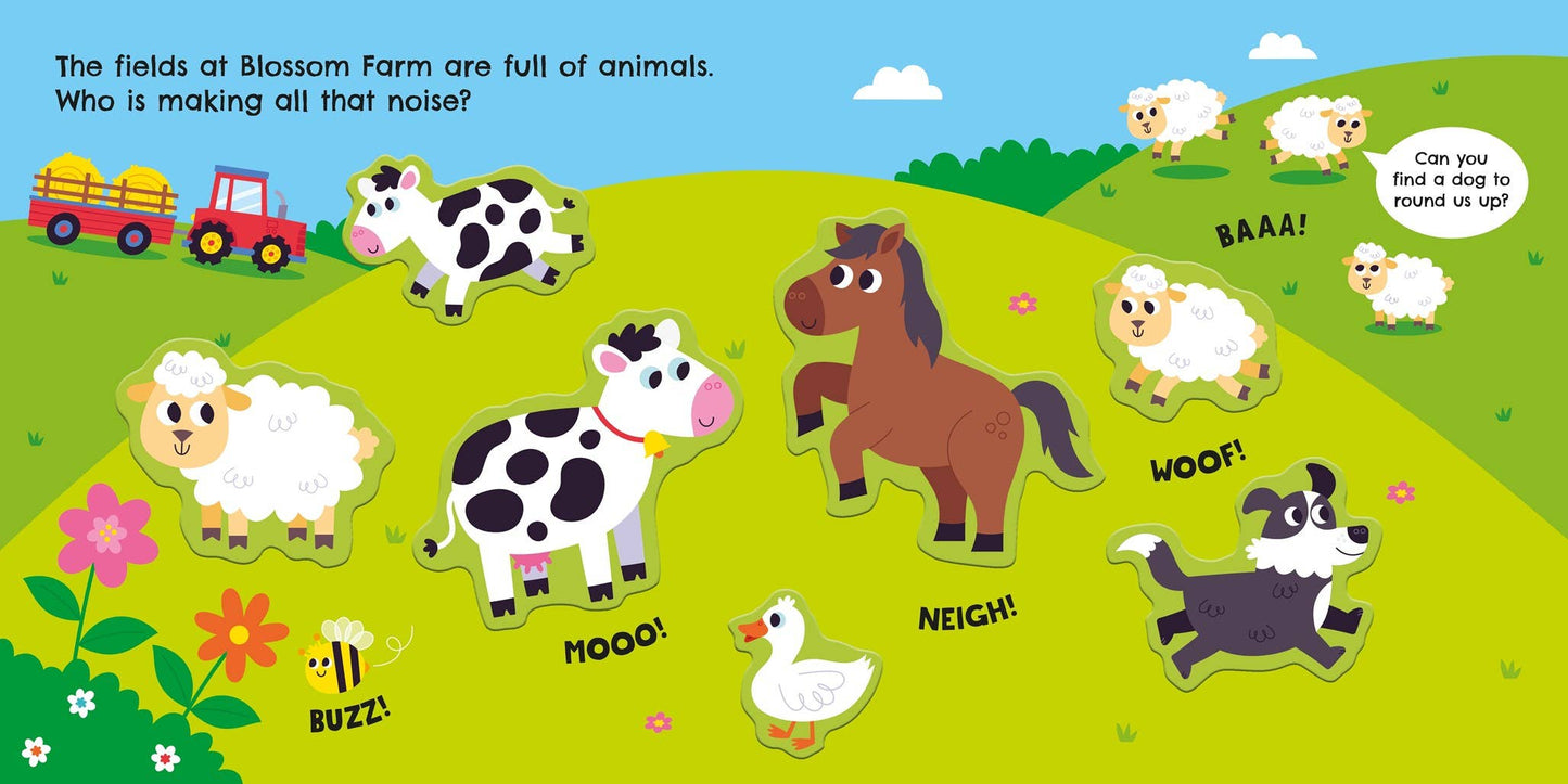 Farm Animals Magnet Book