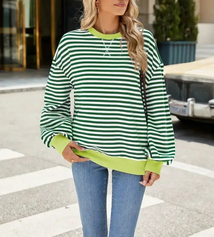 Striped Sweatshirt