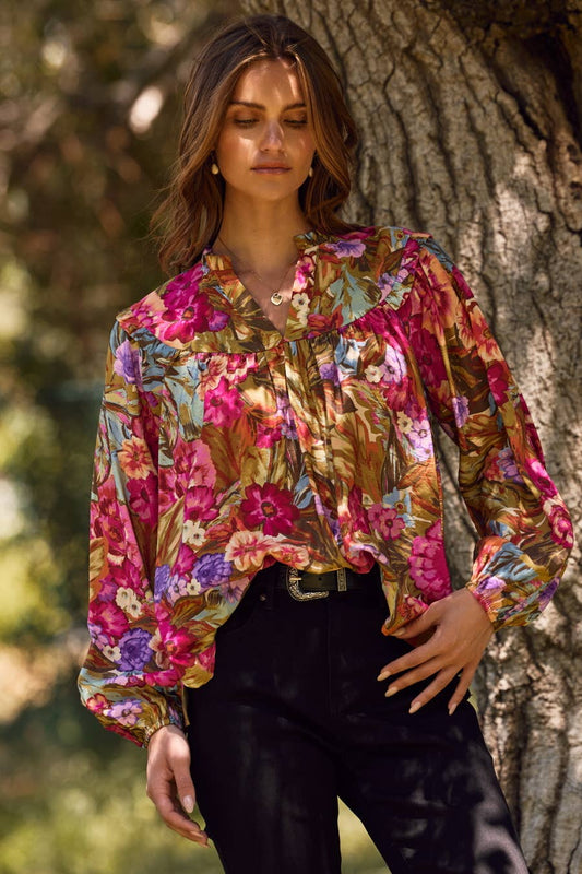Floral Printed Blouse