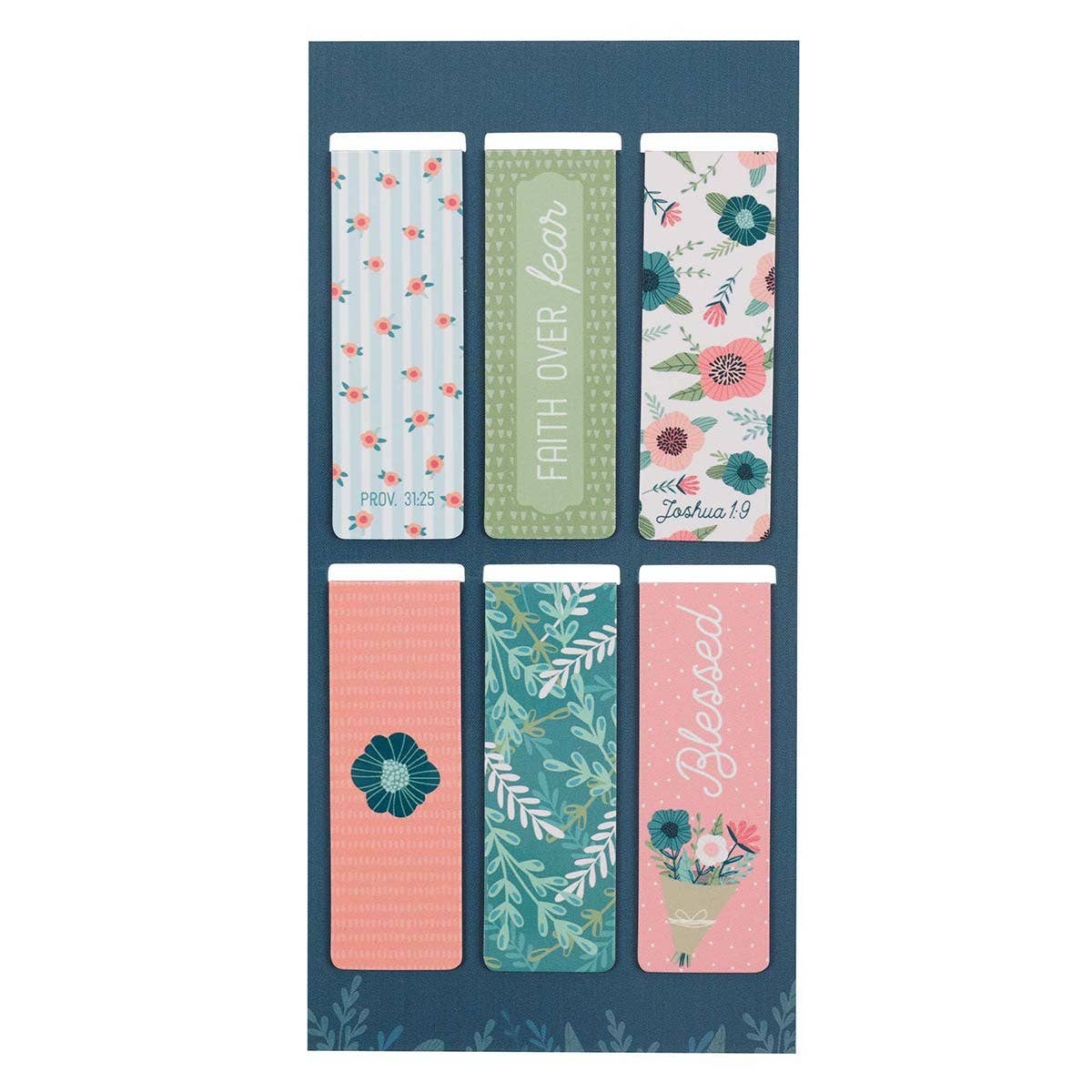 Magnetic Bookmarks | Floral Garden