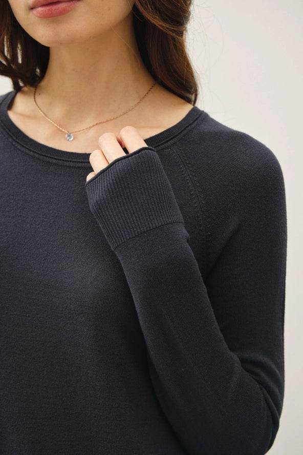 The Camille Sweater | Dark Teal