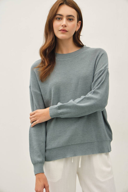 Drop Shoulder Sweater