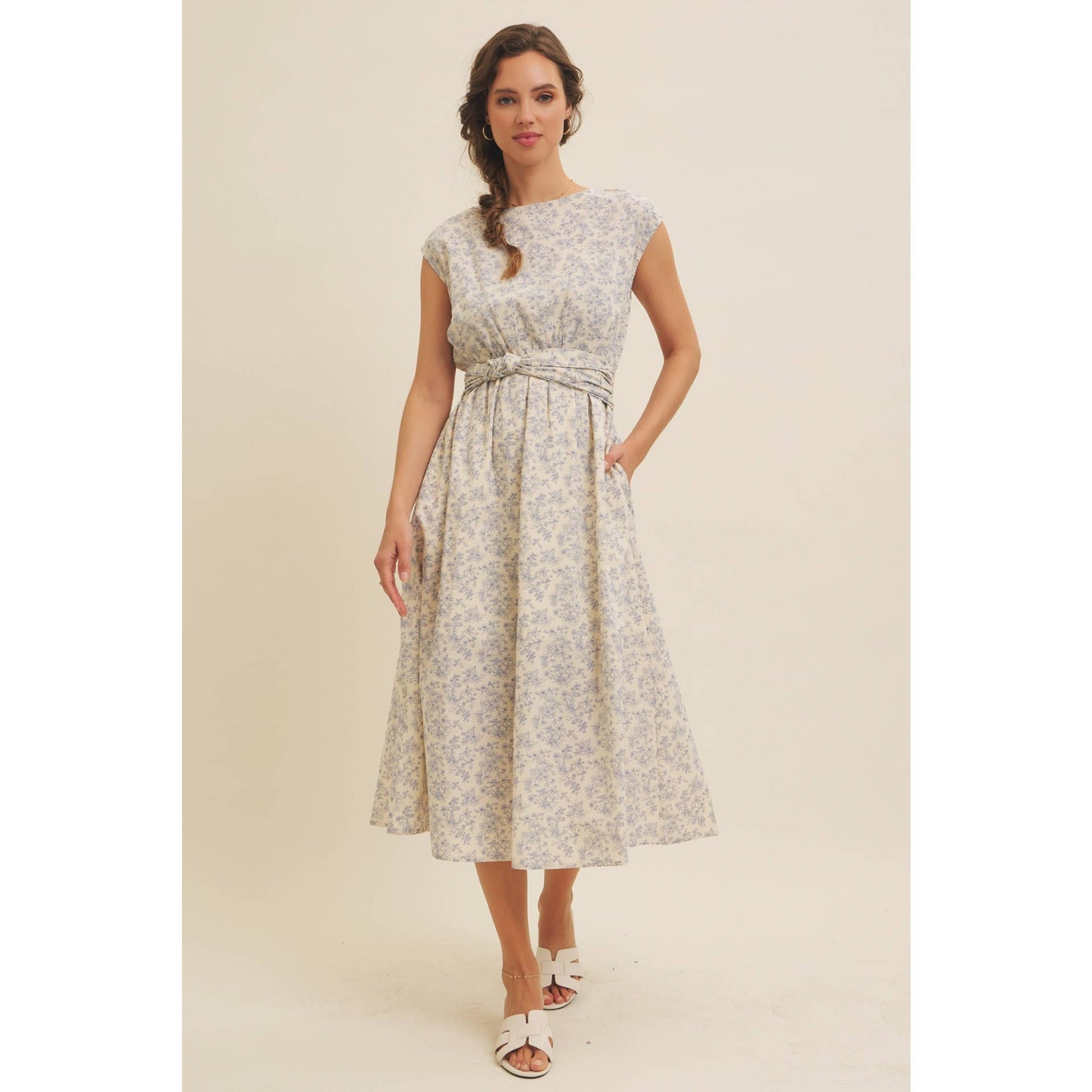 Knotted Waist Dress