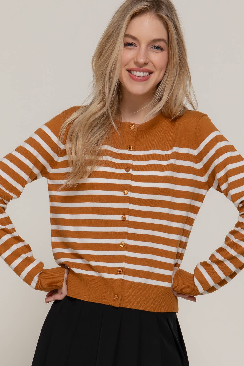 Striped Cardigan