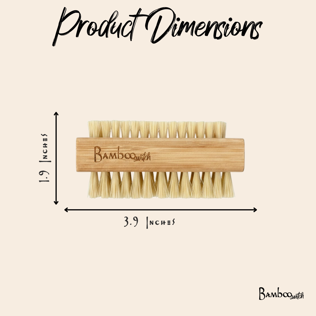 Bamboo Nail Brush