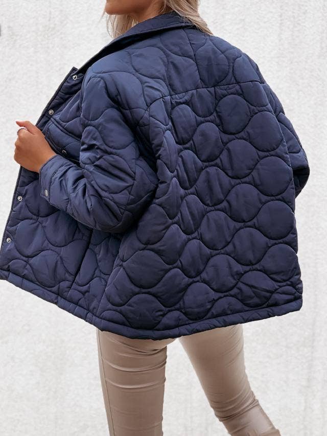 Quilted Cotton-Padded Jacket