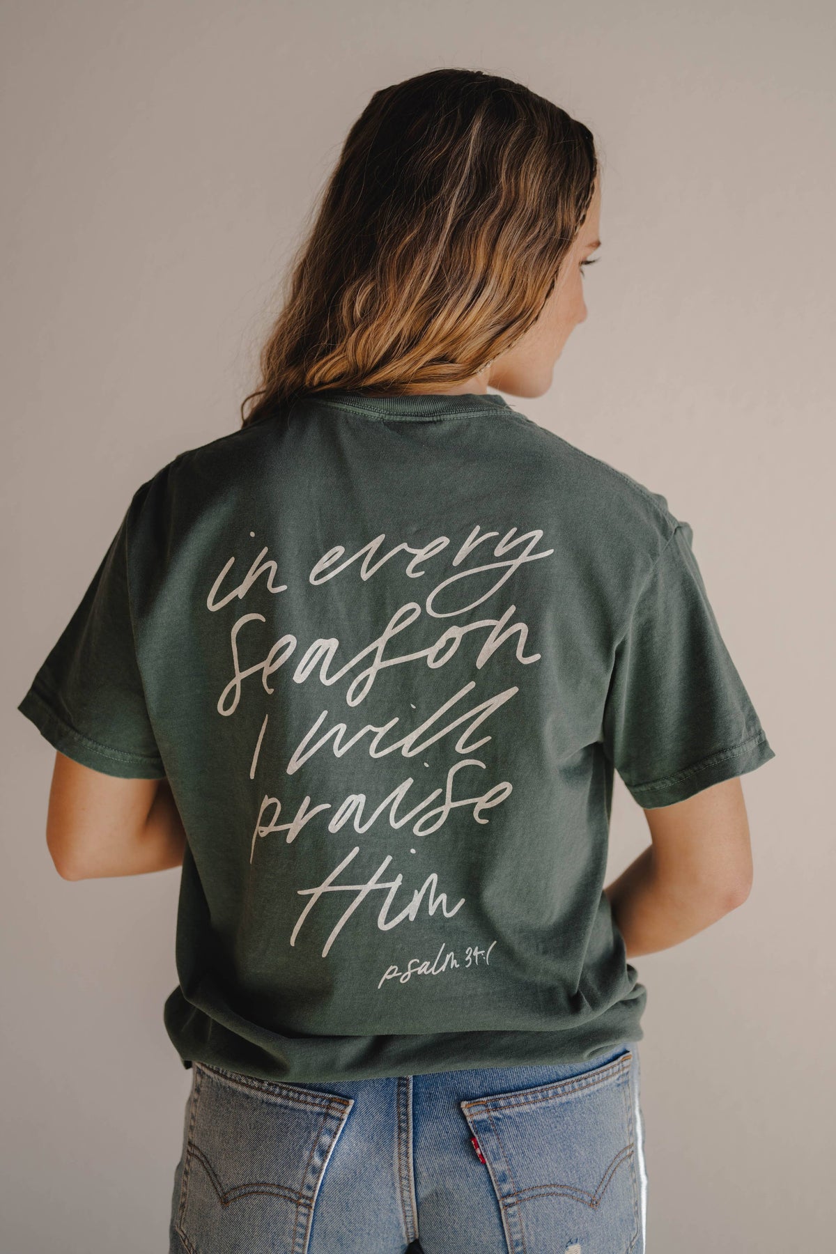 In Every Season Tee | Blue Spruce