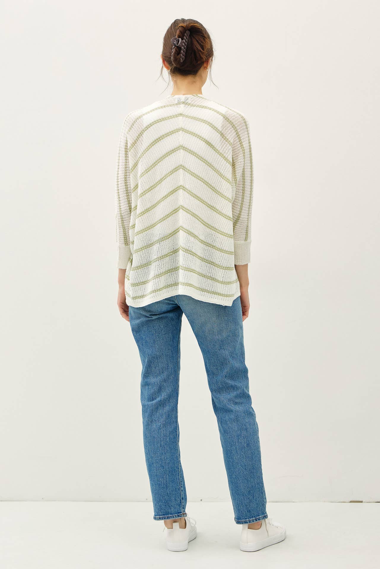 Dolman Sleeve Open Cardigan