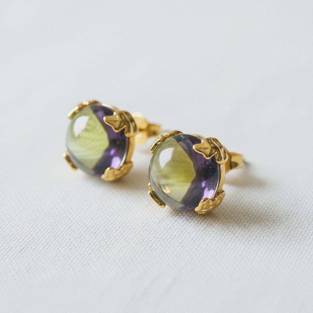 Vintage Inspired Aurora Stud Earrings