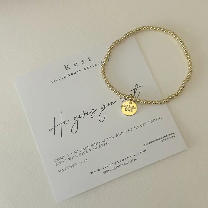 Living Truth Bracelet | Rest