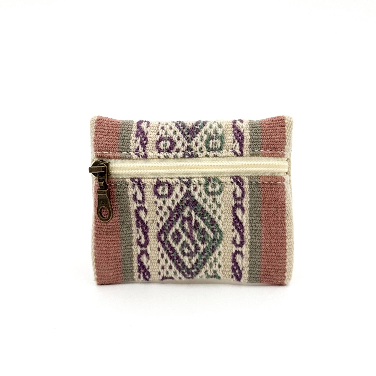 Coin Purse in Bolivian Wool | Violet