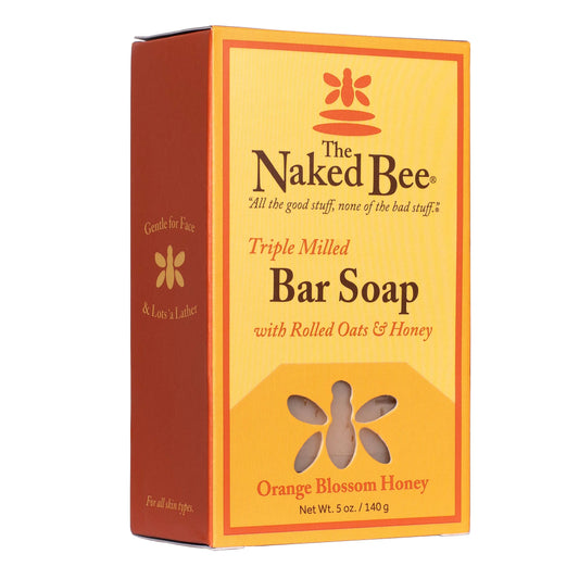 5 oz. Orange Blossom Honey Triple Milled Bar Soap