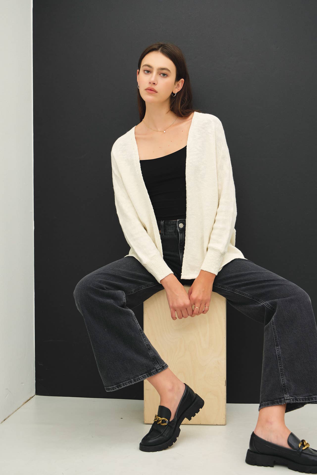 Dolman Sleeve Cardigan