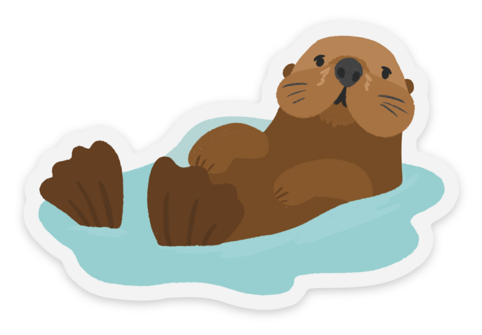 Sticker | Sea Otter