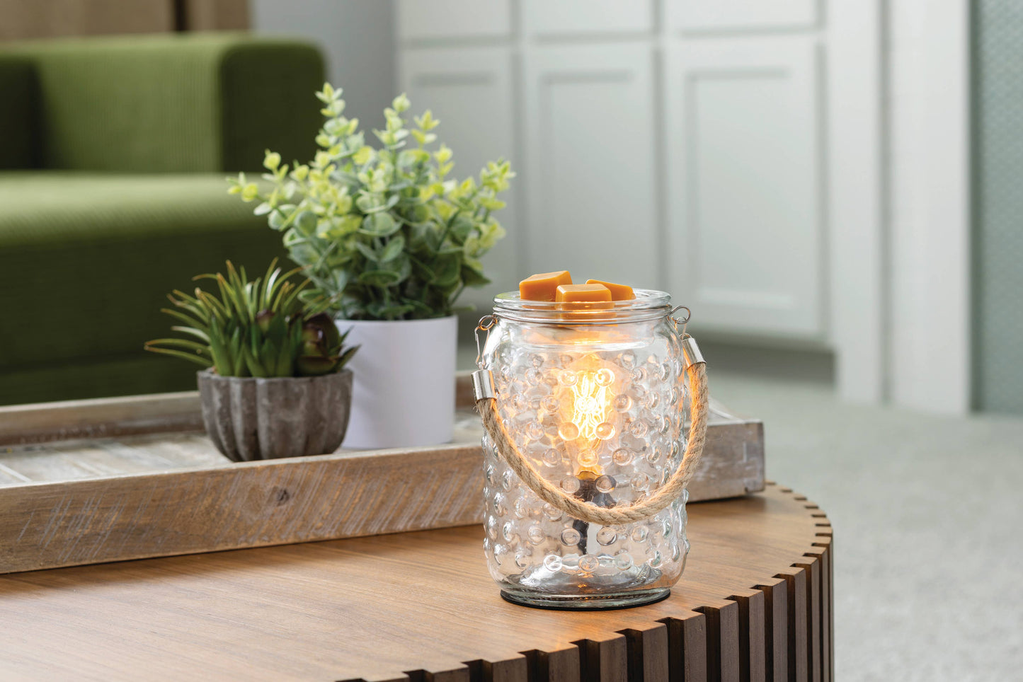 Illumination Warmer | Hobnail & Rope Vintage Bulb