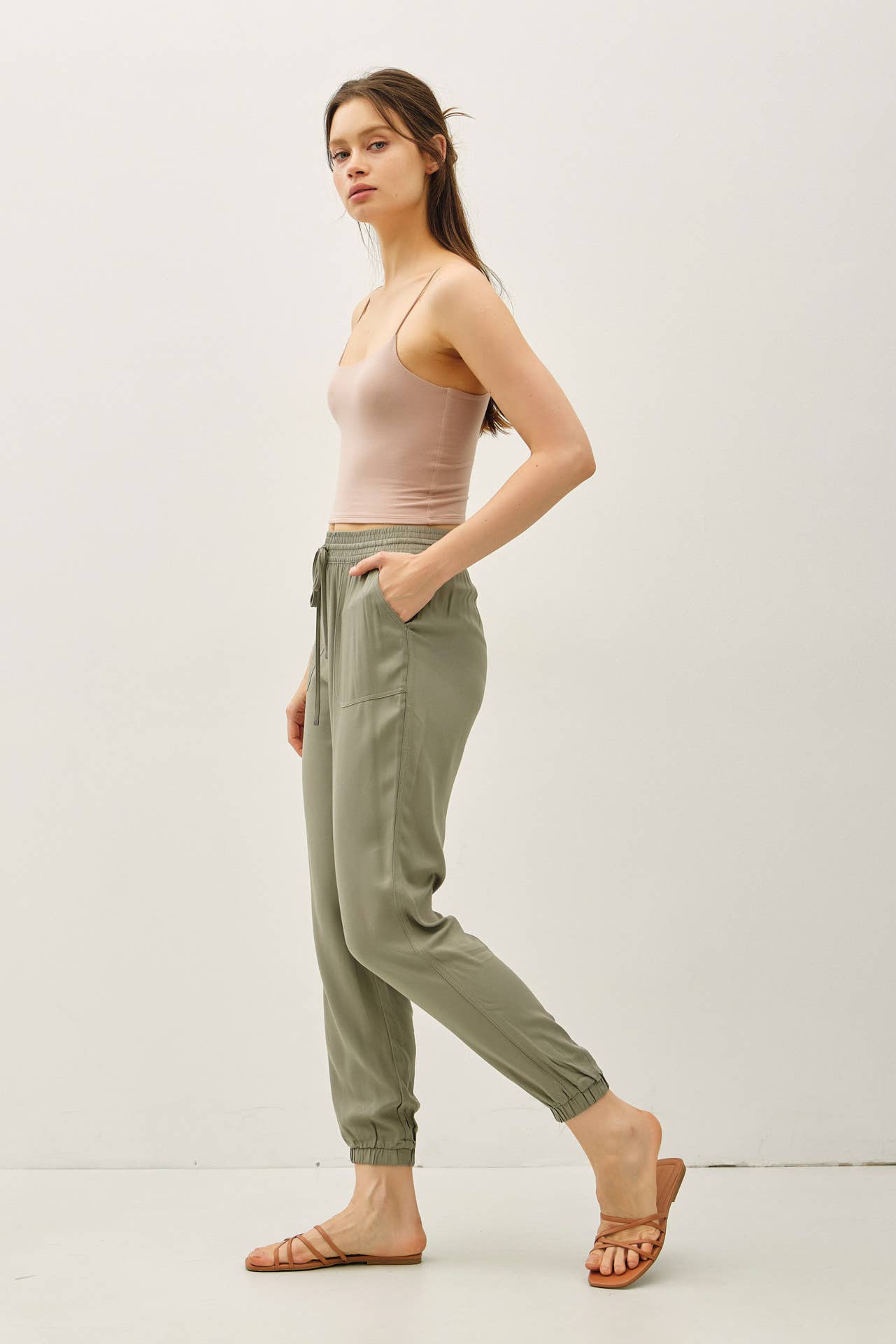 High Rise Jogger Pants