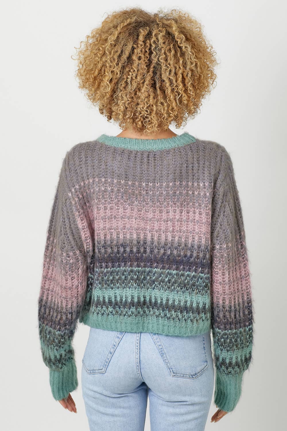 Color Gradation Sweater