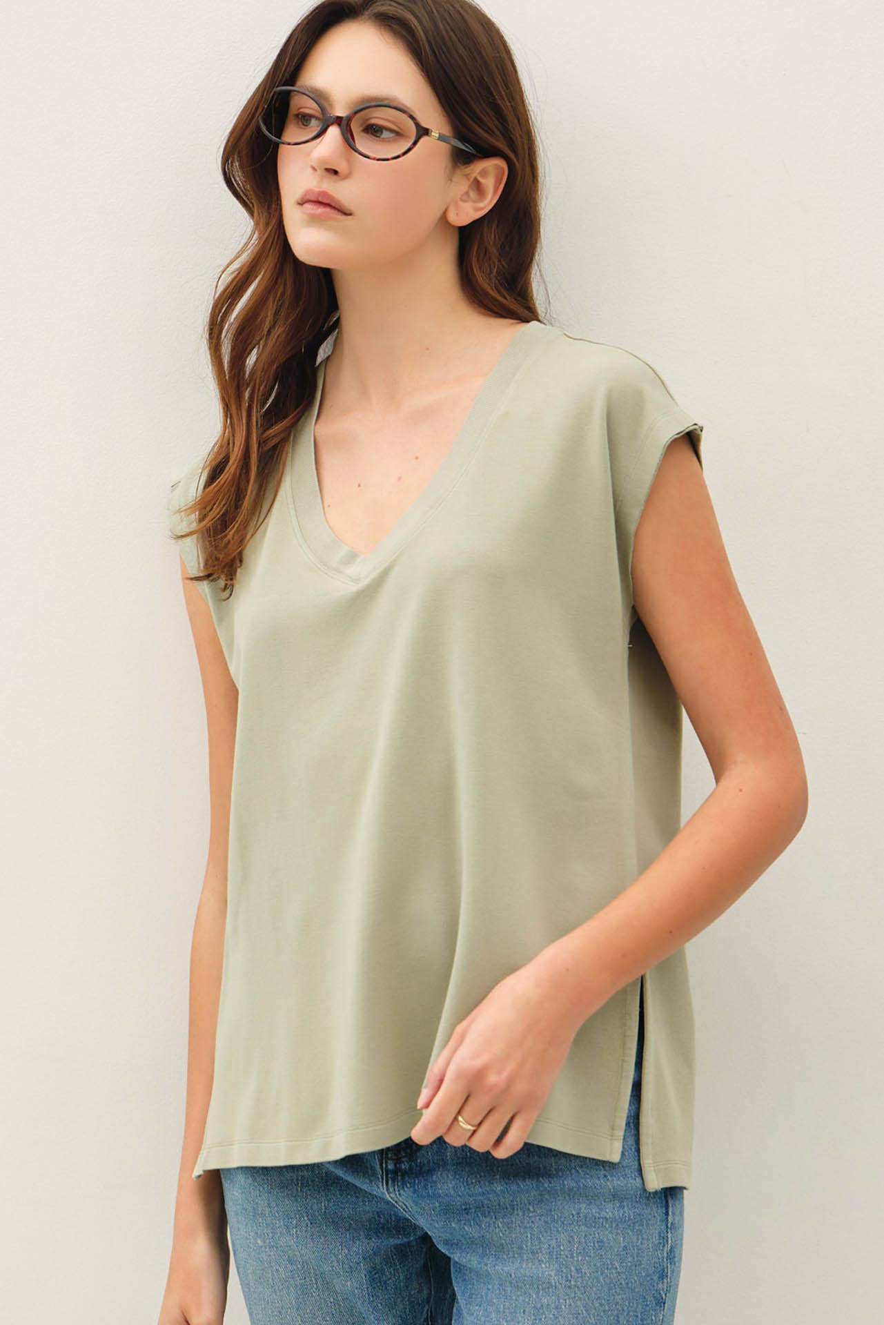 Buttery Soft V-Neck Top