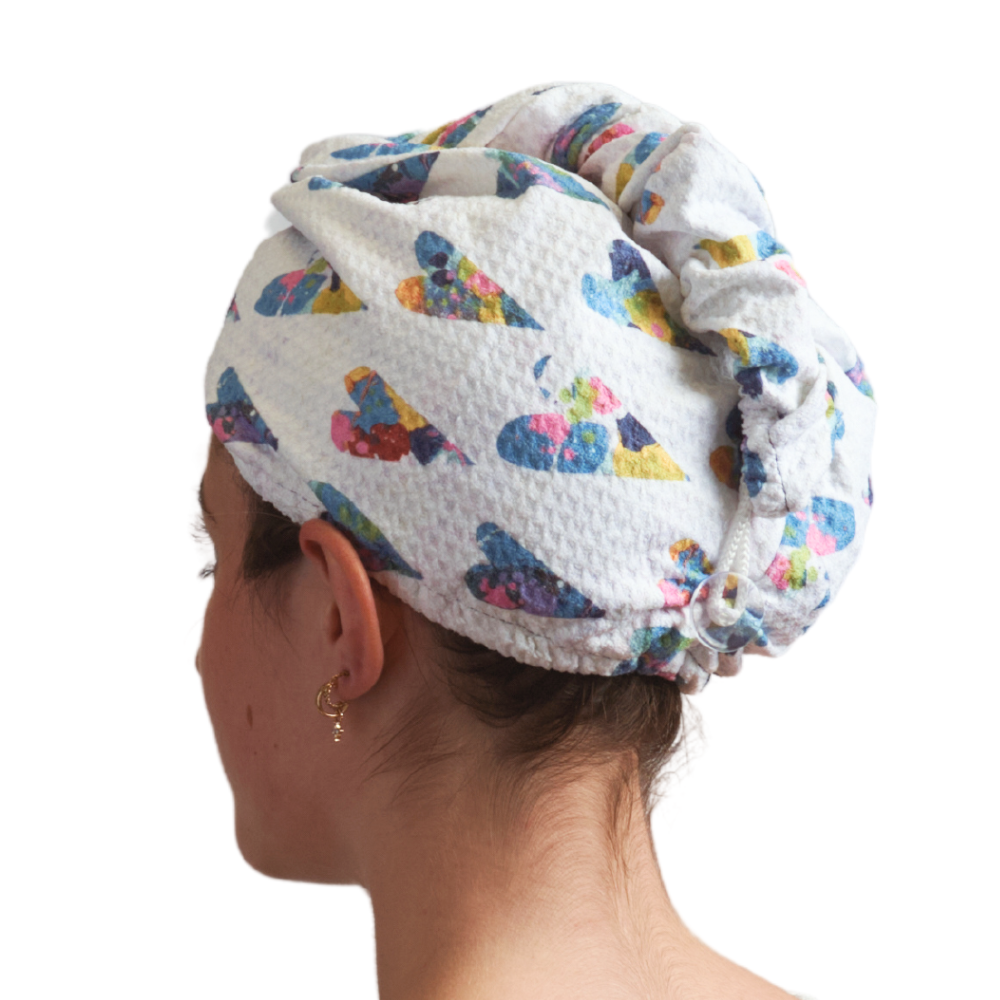 Hair Towel Wrap |  HGC Love in Multicolor