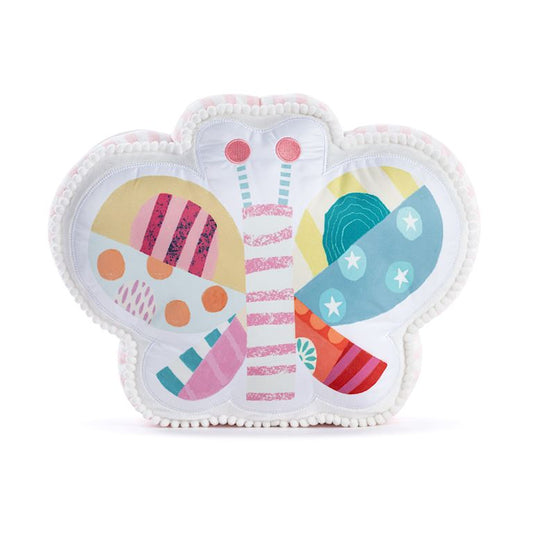 Patchwork Butterfly Shaped Plush