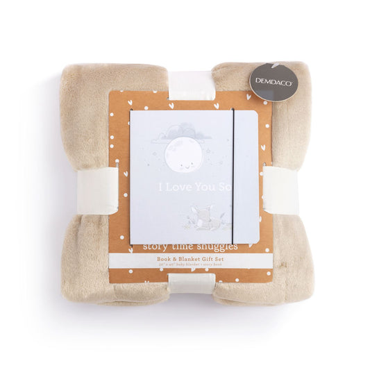 I Love You So Book and Blanket Giftset