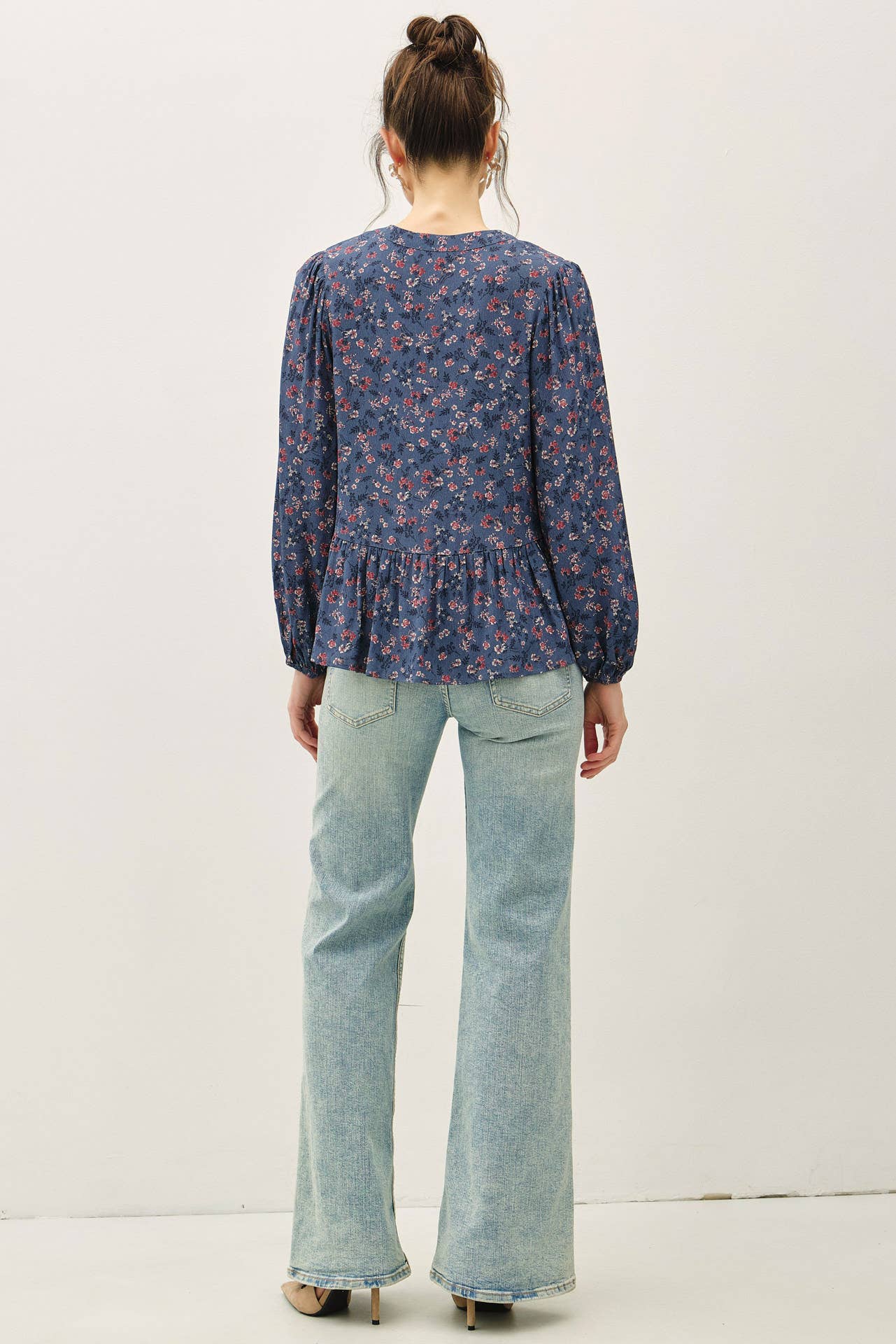Floral Chiffon Blouse