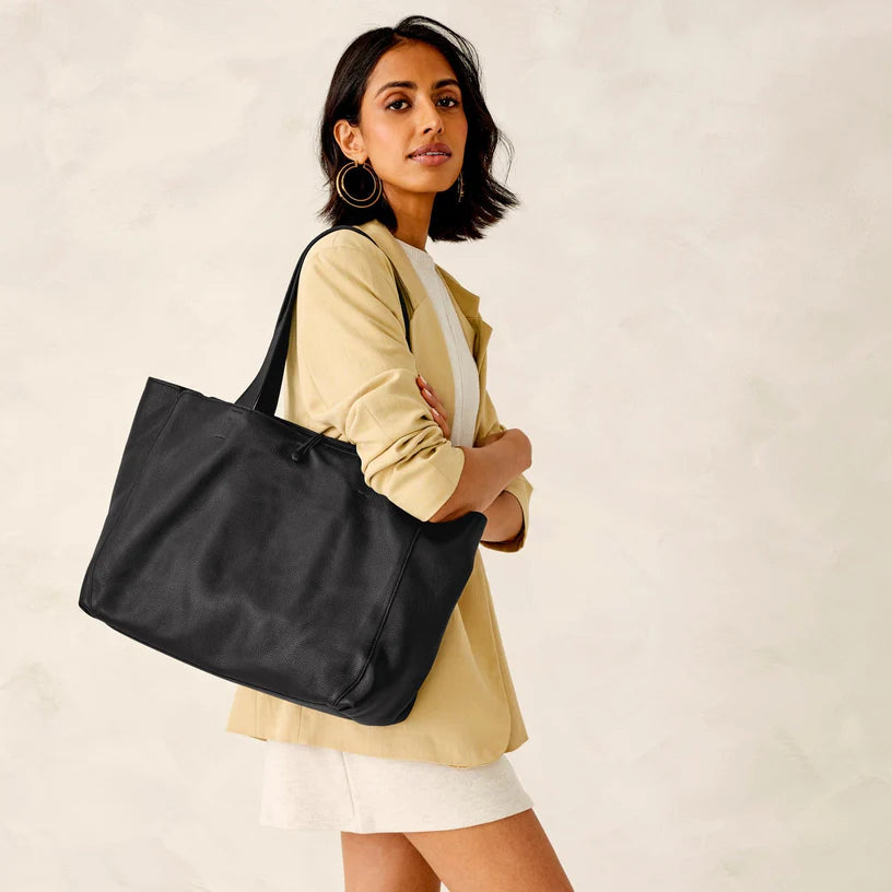 Hathaway Tote Bag | Leather