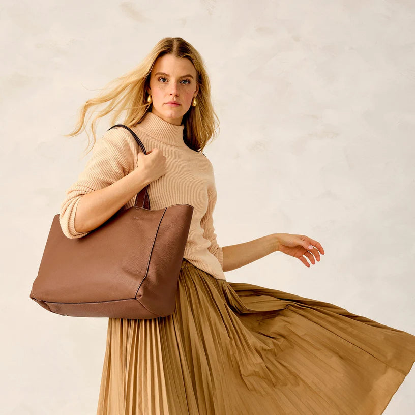 Hathaway Tote Bag | Leather