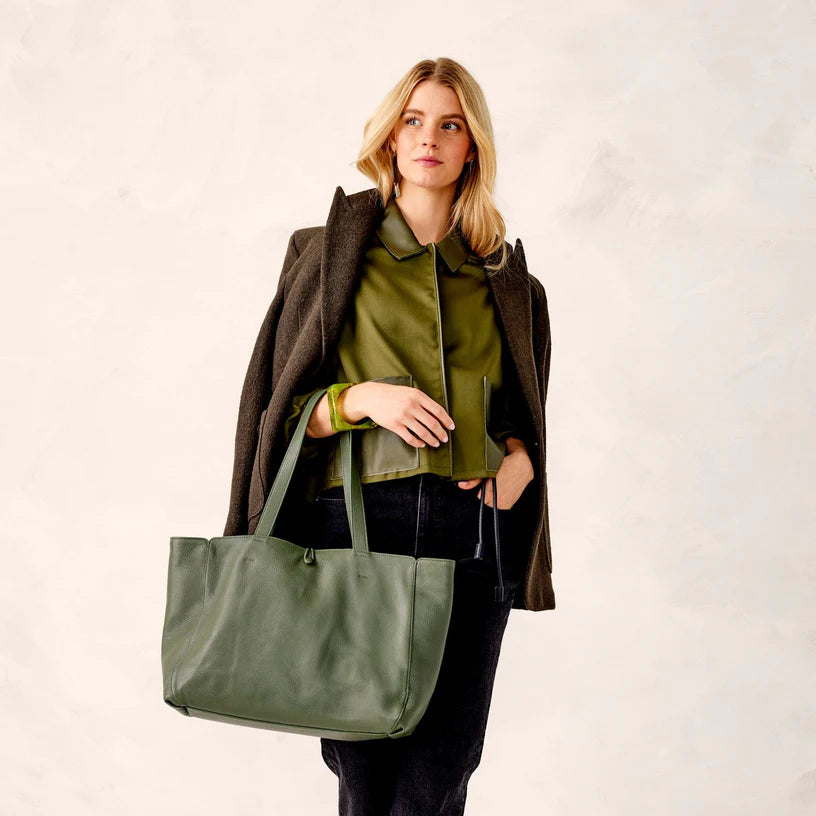 Hathaway Tote Bag | Leather