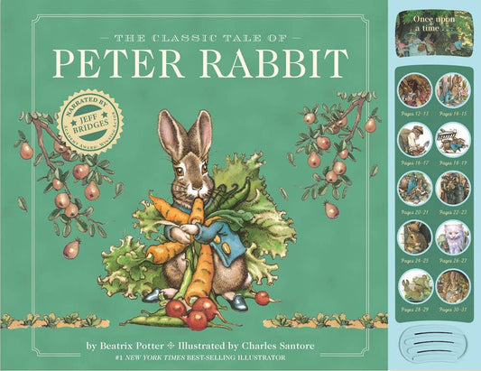 The Classic Tale Of Peter Rabbit | A Press And Play Storybook