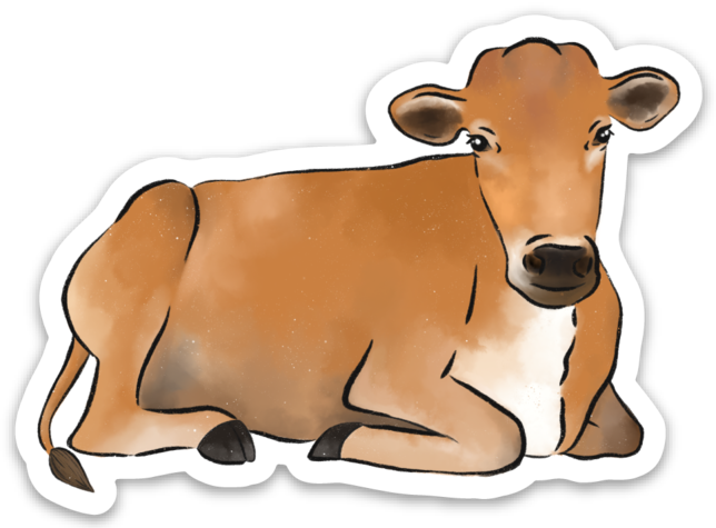 Sticker | Cow