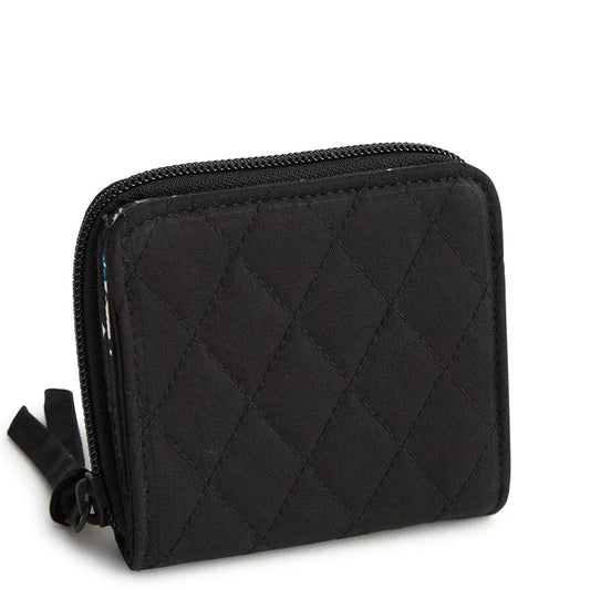 Small Zip-Around Wallet | Cotton Gabardine