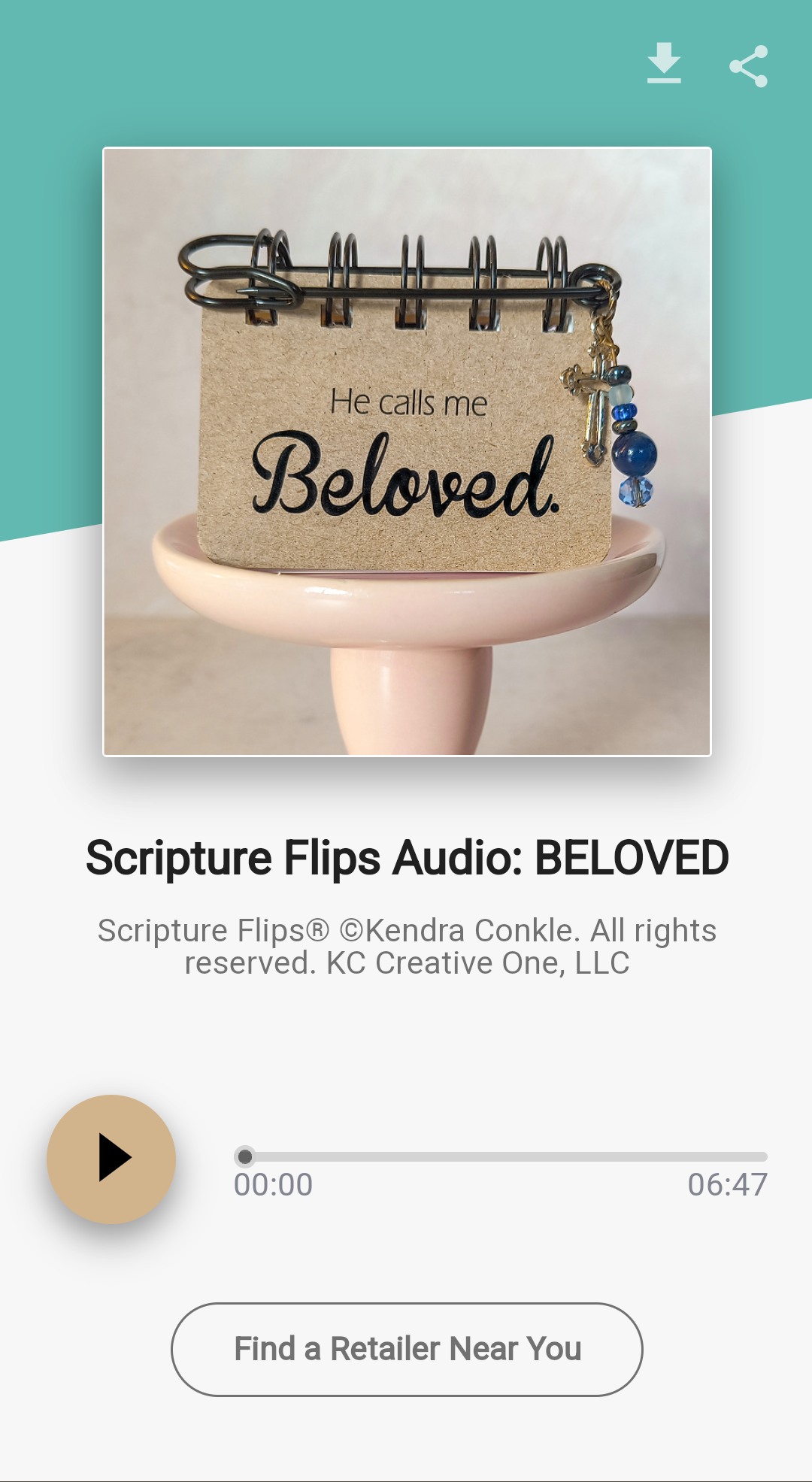 Scripture Flip | Beloved