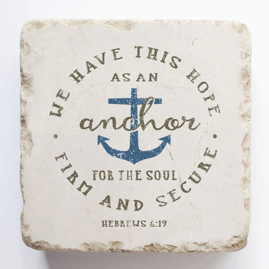 Small Scripture Stone | Hebrews 6:19