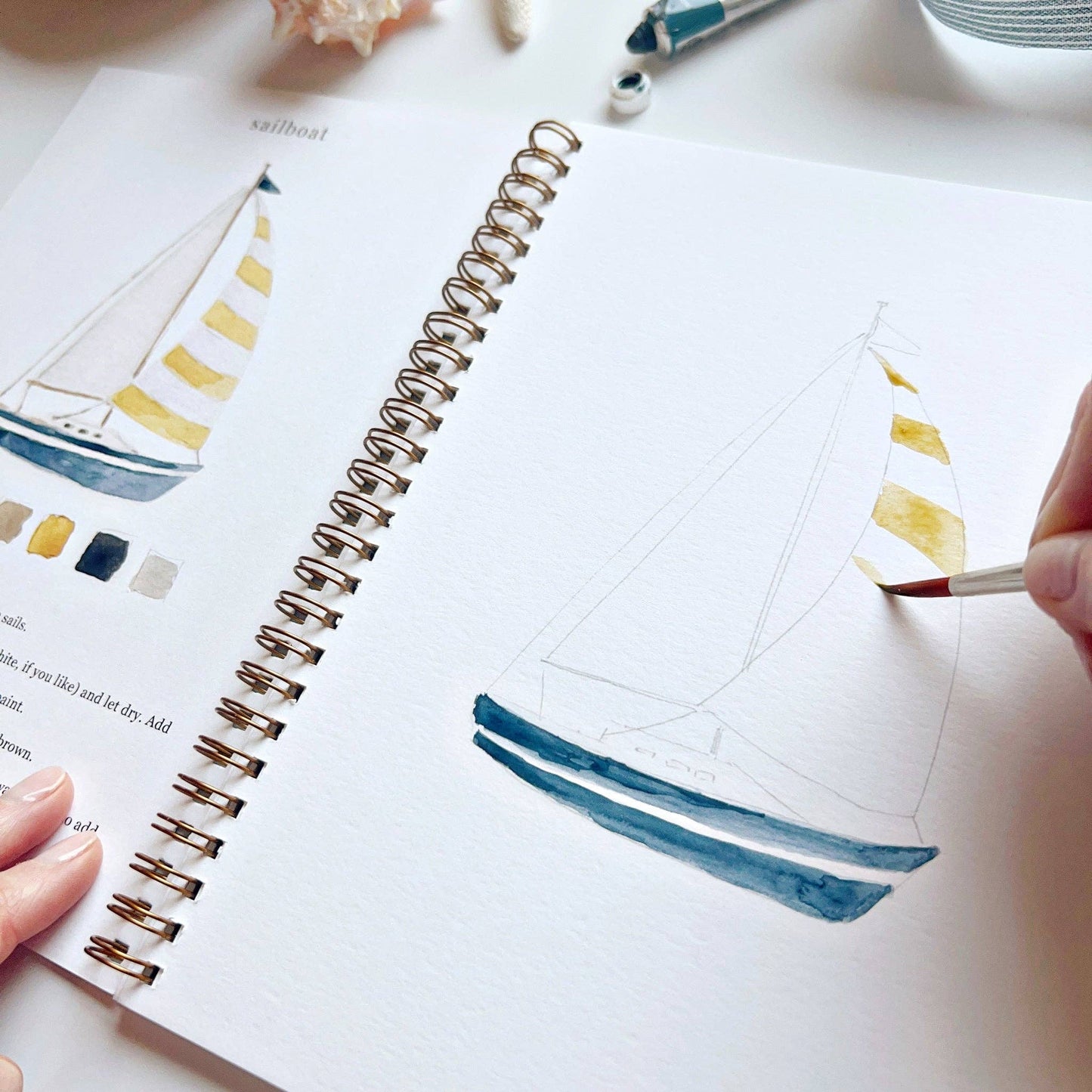 Watercolor Workbook | Seaside