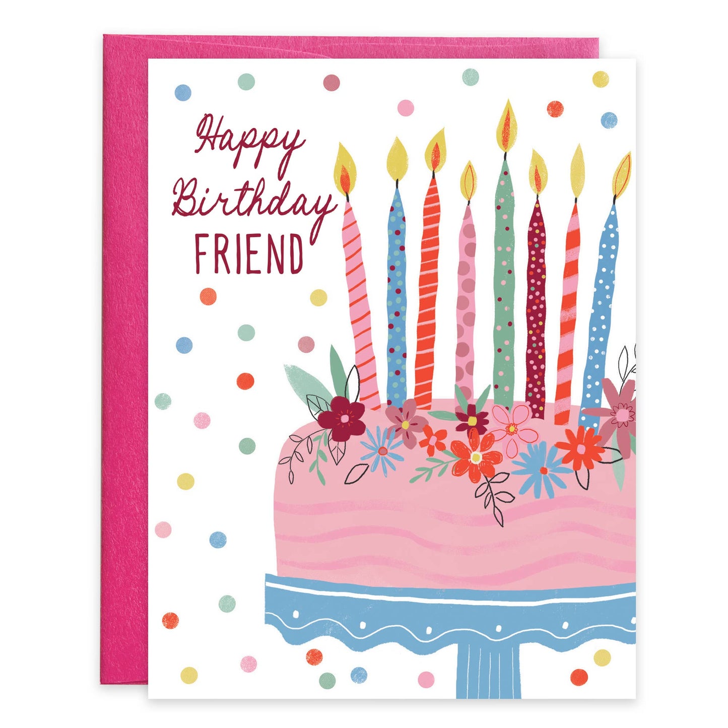 Birthday Card | Friend Cake