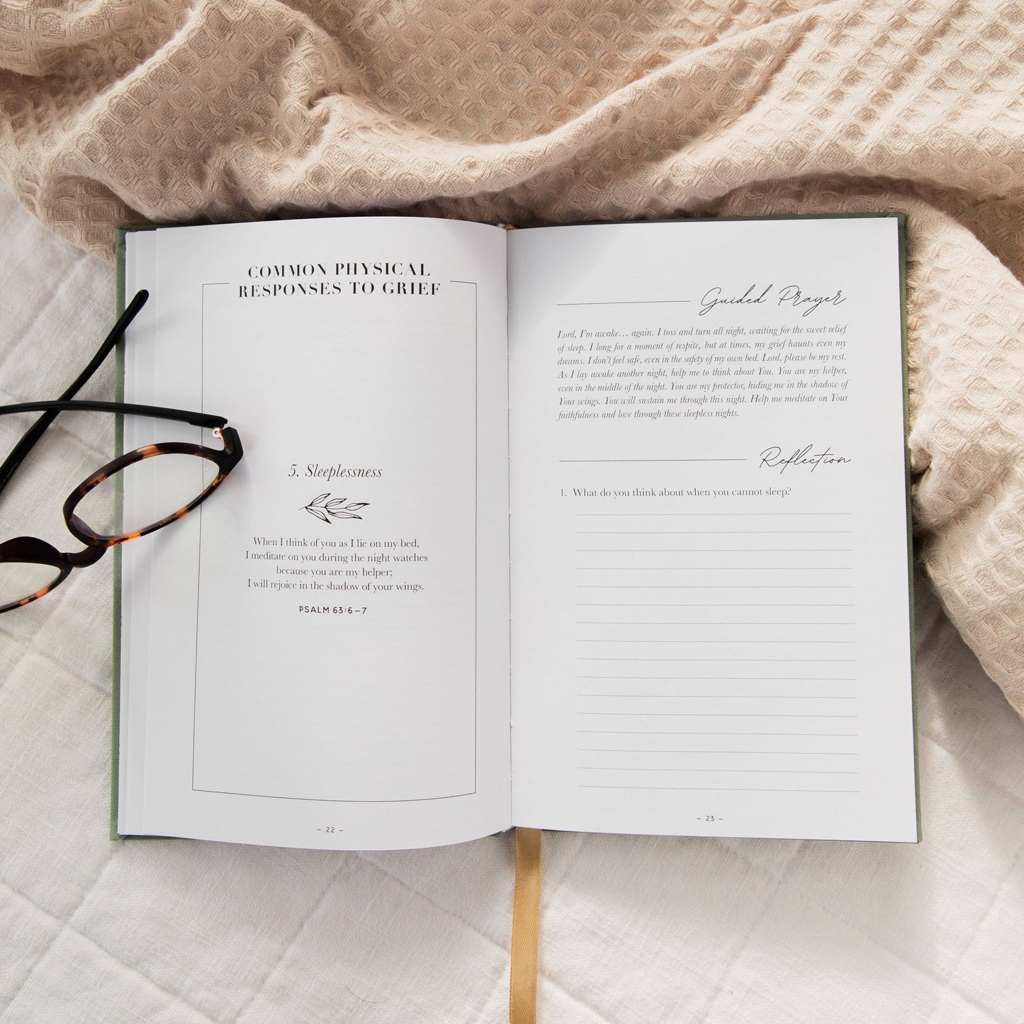 Praying Scripture for Grief & Loss Journal