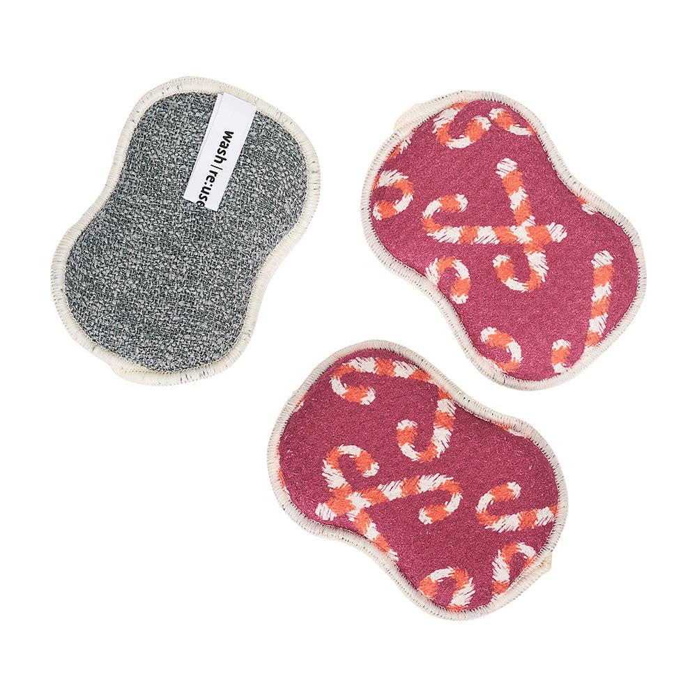 RE:usable Sponges | Candy Cane